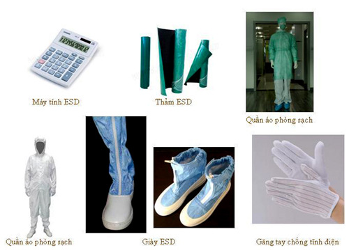 Những thiết bị phòng sạch chống tĩnh điện