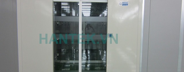 Air Shower cửa trượt